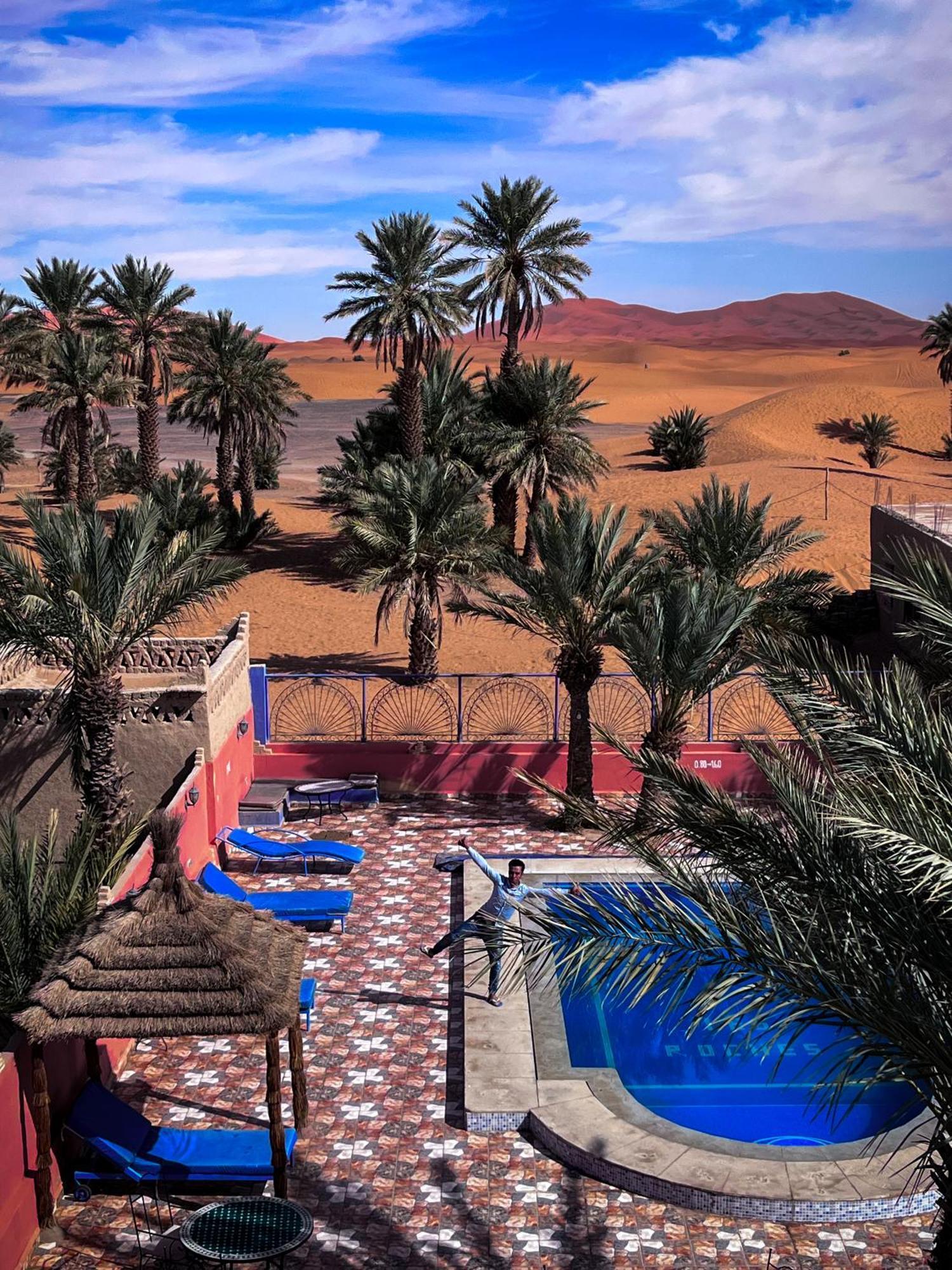Riad Les Roches Merzouga Buitenkant foto